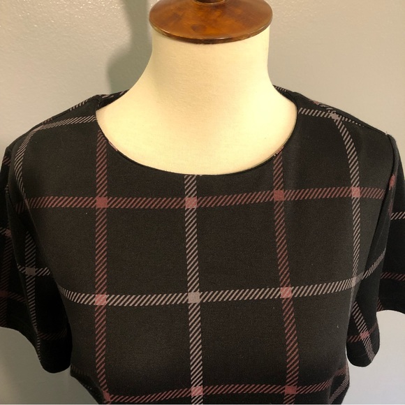 Dorothy Perkins Plaid Shift Dress - Picture 5 of 9